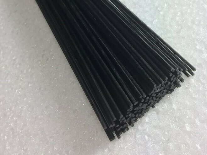 Pultruded Carbon Fiber Rod 1.5mm Dia X 1000mm 1.5 Round