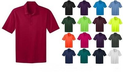 Port Authority Mens Silk Touch Dri-fit Golf Polo Shirt Size Xs-4xl New K540