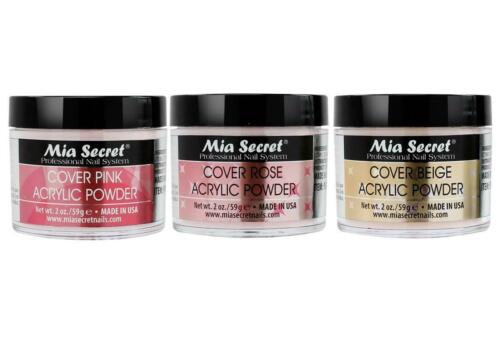 Mia Secret Acrylic Powder - Cover Beige ,pink ,rose Size - 0.5 Oz,1.0 Oz, 2 Oz