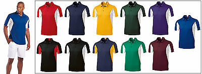 Sport-wick Golf Mens Xs-6xl Or Tall Snag Moist Resist Dri Fit Tagless Polo Shirt